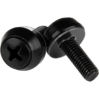 Startech M5 x 12mm schroeven voor serverkast en rack   100 stuks pak schroevenset