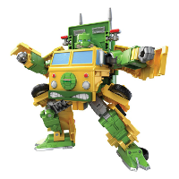 Diverse Transformers x Teenage Mutant Ninja Turtles Action Figure Party Wallop 18 cm speelfiguur