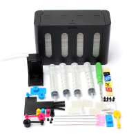 Diy 4 Colors Refillable Ink Cartridge 80ml For Hp Canon Series Printer