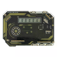 DIY Bureau Digitale Klok Elektronisch Kit Kleurrijke LED Display Type C Voeding Retro Bureau Ornament Gaming Soldeer Fab