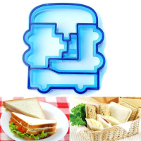 Diy Cake Bread Toast Sandwich Car Mold Baking Cookie Cutter