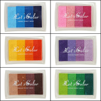 Diy Craft Ink Pad Oil Based For Rubber Stamps Paper Wood Fabric