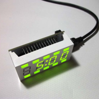 Diy Creative Simple White Desktop Electronic Clock Mini Clock