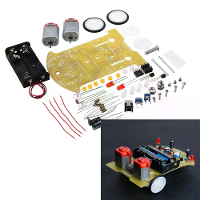 DIY D2 5 Intelligente Volgauto Kit Patrouilleauto Elektronische Productie Kits