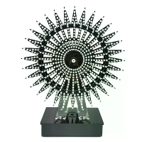 DIY Elektronische Kit LED Draaien Ferris Wheel 16 Laag 30cm 610 LEDs Bluetooth Besturing Kleurrijke Animatie Modussen AP