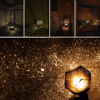 Diy Four Seasons Star Sky Projection Cosmos Night Light Lamp Kit