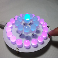 Diy Full Color Led Touch Keys Aurora Towers Kit
