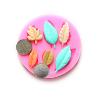 Diy Leaves Chocolate Mold Resin Flower Fondant Cake Decorating Mold