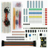 DIY project elektronisch starterkit met 830 tie point breadboard, breadboard voor R3 elektronische componentenpakket met