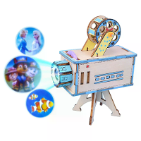 DIY Projector Wetenschap En Technologie Uitvinding Handgemaakt Zelfgemaakt Onderwijs Experiment Kit Model Speelgoed Natu