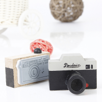 Diy Scrapbooking Album Vintage Wooden Camera Rubber Stamp