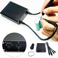 DIY Spotlasser Handheld Portable Mini Spotlasmachine Met Spotlaspen Nikkelstrip 18650 Batterij Spotlasser