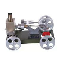 DIY Stirlingmotor volledig metalen auto bouwmodel speelgoed educatief speelgoed