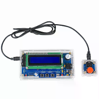 DIY Telegraf Decoder TJ 56 719 voor Morse Code Telegraaf Simulator Aanpasbare Timing Digitale Weergave Elektronisch Sold