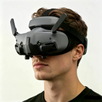 DJI Goggles 3 5.8GHz FPV Goggles MicroOLED 1920x1080 100Hz Real View PiP 4K 60FPS DVR 44° FOV 512GB SD Compatible with D