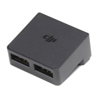 DJI Mavic 2 Akku auf Power Bank Adaptor