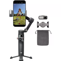 DJI Osmo Mobile 8 Smartphone Gimbal Stabilizer 3 Assige Ingebouwde Tracking Audio Licht 10U Batterij Verlengingsstaaf St