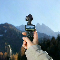DJI Osmo Pocket 4 Camera 1 Inch CMOS 4K 240fps Slow Motion 107GB Opslag 3 Axis Gimbal Camera Vlog Creator Gift Draagbare