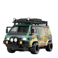 DLK 585 132 RTR 1/24 2.4G 4WD RC Auto Sport Mini Bus Drift Off Road Simulatie Camping Van LED Licht Hoge Snelheid Afstan