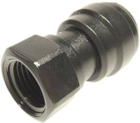 DM Fit Rechte koppeling AFAB1007CM Schroefdraad (binnen) 1/2 Buis Ø: 10 mm 1 stuk(s)