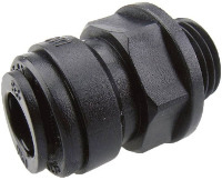 DM Fit Rechte koppeling AMCB1006M Schroefdraad (buiten): 3/8 Buis Ø: 10 mm 1 stuk(s)