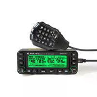 DM9100 Auto Walkie Talkie DMR Digitale En Analoge Signaal UV Dubbele Band 25W Bluetooth GPS APRS Fuction