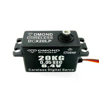 DMOND DCX20LP 20KG Kernloos Digitale RC Servo Hoge Snelheid 0,05sec 8,4V IP68 Waterdicht voor Nitro Buggys