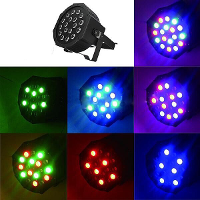 Dmx 512 25w 18 Led Stage Light 7ch 5 Modes Party Disco Dj Lighting