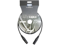 DMX Verbindingskabel [1x XLR stekker   1x XLR bus] 20 m AH Cables KDMX20