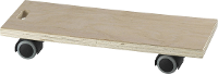 Dörner + helmer 2906802 Multi Soft Transportroller Laadvermogen (max.): 80 Kg 395 mm x 145 mm