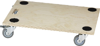 Dörner + helmer 290705 Atlas Economy Transportroller Laadvermogen (max.): 300 Kg 590 mm x 390 mm x 120 mm