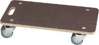 Dörner + helmer 300707 Massiv Double Transportroller Laadvermogen (max.): 300 Kg 590 mm x 290 mm x 120 mm