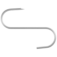 Dörner + helmer 4912024 Vleeshaak 120 mm RVS A2 6 stuk(s)