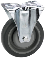 Dörner + helmer 717465F Bokwiel Wieldiameter: 80 mm Draagvermogen (max.): 140 Kg 1 stuk(s)