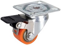 Dörner + helmer 771035 Zwenkwiel Wieldiameter: 35 mm Draagvermogen (max.): 100 Kg 1 stuk(s)