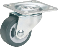 Dörner + helmer Zwenkwiel Wieldiameter: 30 mm Draagvermogen (max.): 20 Kg 1 stuk(s)