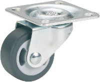 Dörner + helmer Zwenkwiel Wieldiameter: 36 mm Draagvermogen (max.): 35 Kg 1 stuk(s)