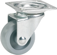 Dörner + helmer Zwenkwiel Wieldiameter: 45 mm Draagvermogen (max.): 40 Kg 1 stuk(s)