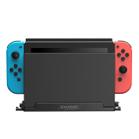 DOBE Switch Dock Muurbevestigingsbeugel met Game Card Opbergrek voor Switch/Switch OLED