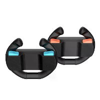 DOBE TNS 3195 2 stuks Links en Rechts Game Stuurwiel Joy con Controller Grip voor Racing Wheels Gamepad Accessoires