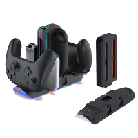 DOBE TNS 51101 Multi Controller Oplaad Dock RGB Game Controller Oplaad Station voor Swith2/Switch met LED Indicator