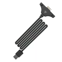 DOBE TNS 51110 3M Oplaadkabel voor Switch2 Links en Rechts Controller Magnetisch Gevlochten Oplaadkabel