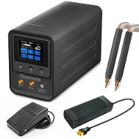 Docreate 705 Digitale Display Puntlasapparaat 2,4 Inch Scherm Draagbaar Lichtgewicht ABS Behuizing AC100 240V DC5.6V10A