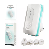 DOCREATE SL06 Slaap Nachtlamp 7.83Hz Frequentie Zacht Licht Laag Verbruik Compact Ontwerp Stille Werking Plug and Play E