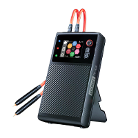 DOCREATE TK 10A Draagbare LCD Scherm Puntlastlasmachine 1200A Lasstroom 8000mAh Batterij Geavanceerde Dubbele Puls Techn