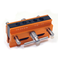 Houtbewerking Zelfcentrerende Gatpons Locator Boor Gids Set Doweling Jig Kit
