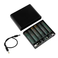 Doe het zelf UPS Batterijkist 6x18650 Ononderbroken Voeding 5V 9V 12V Uitgang 60W Max Geschikt voor Router Beveiligingsc