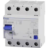 Doepke 09136995 DFS4 040 4/0,30 B NK 4polig 40/0,3A Aardlekschakelaar B 4 polig 40 A 0.3 A 230 V, 400 V