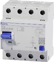 Doepke 09144998HD DFS 4 063 4/0,03 B SK HD 4polig 63A Aardlekschakelaar allcurrentsensitive B 4 polig 63 A 0.03 A 230 V, 400 V