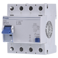 Doepke 09136901 DFS4 040 4/0,30 A 4polig 40/0,3A Aardlekschakelaar A 4 polig 40 A 0.3 A 230 V, 400 V